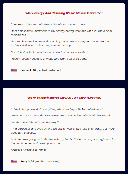 anabolic reload supplement review